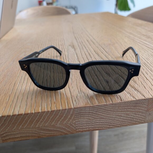 Raen Rece Polarized Sunglasses - Crystal Black-Green Polarized Lens - Picture 7 of 9